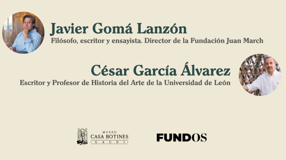 El filósofo Javier Gomá presenta en Casa Botines su último libro, 'Universal concreto', conversando con César García Álvarez