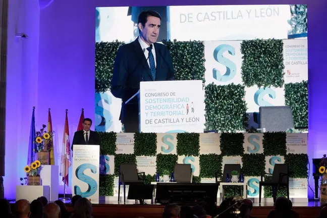 Apertura III Congreso Sostenibilidad foto Consejero Medio Ambiente