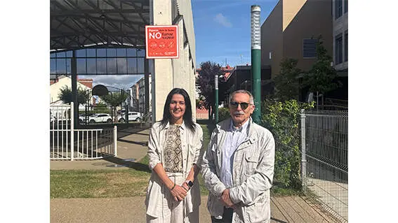 Ana Caurel y Estanislao de Luis