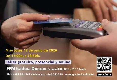 La Fundaci&oacute;n Isadora Duncan organiza un taller sobre finanzas digitales seguras, pagos online y prevenci&oacute;n de fraudes