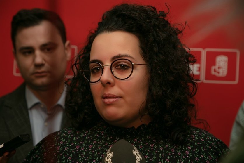 La secretaria general de Juventudes Socialistas de León Laura Busto