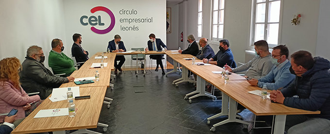 Reunión del CEL con los candidatos del PP a las Cortes de Castilla y León
