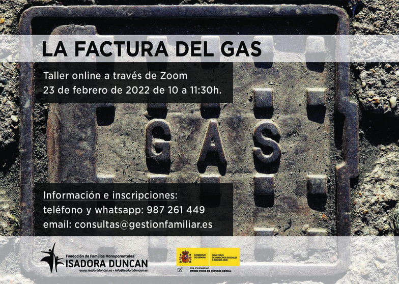Taller la Factura del Gas en León