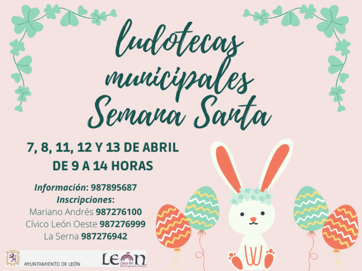 Ludotecas municipales León Semana Santa