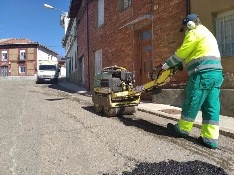 Obras en la calle (foto de archivo).