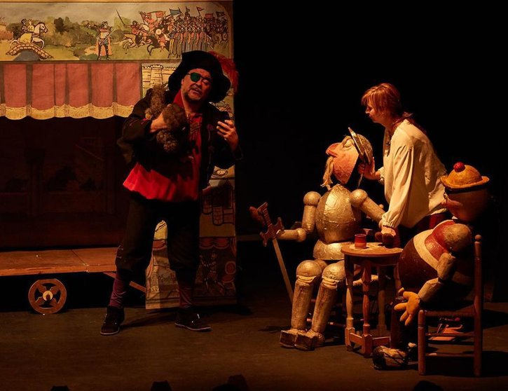 "Don Quijote en la graciosa aventura del titiritero"