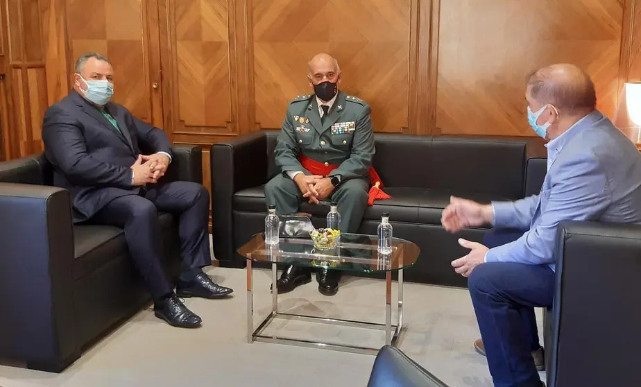 FOTO RECEPCI&Oacute;N JEFE ZONA GUARDIA CIVIL