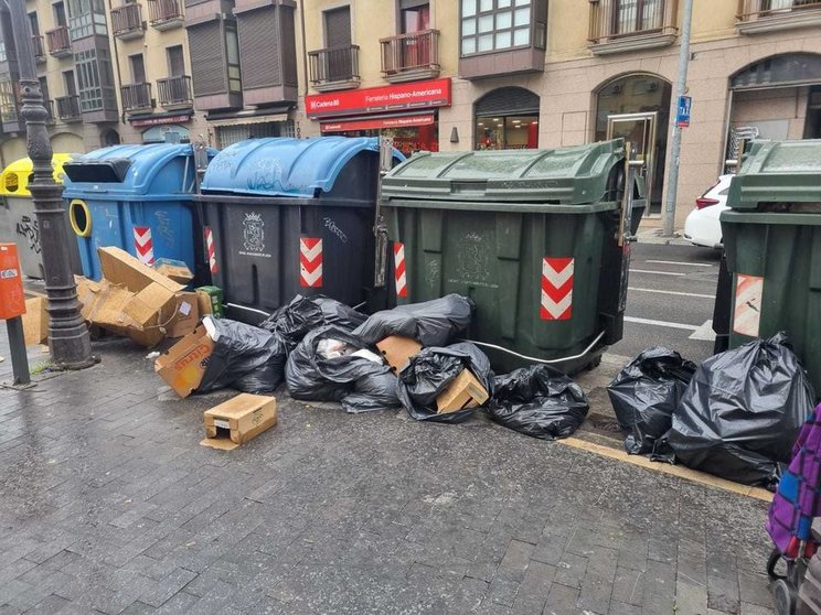 Ayuntamiento de León deficiencias en el servicio de recogida de basura