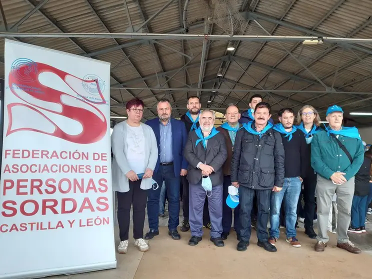 D&iacute;a Internacional de las Personas Sordas celebrado en Camponaraya. (Foto de Archivo)
