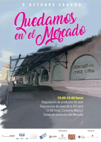 Quedamos en el Mercado del Conde Luna (Le&oacute;n)