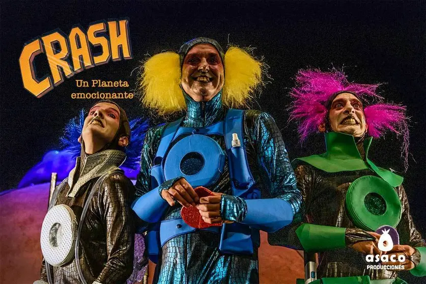 CRASH Un planeta emocionante














S&aacute;bado, 23 de Octubre, 18:00 horas // Domingo, 24 de Octubre, 12:00 horas.











Entradas 5 &euro; (en plataforma + gastos de distribuci