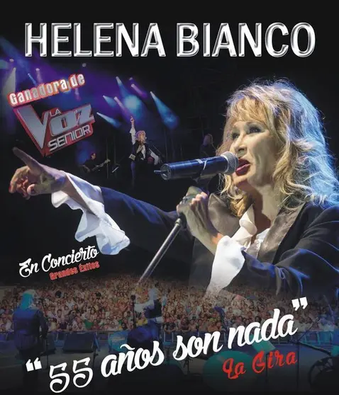 Helena Bianco - Ganadora de LA VOZ Senior