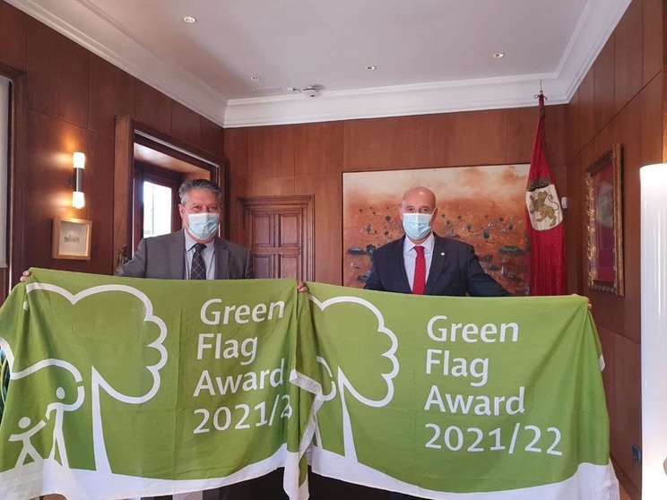Dos banderas verdes para los parques de León