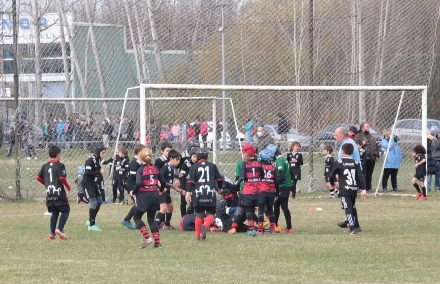 Jornada escuelas de rugby Columbrianos (Ponferrada)