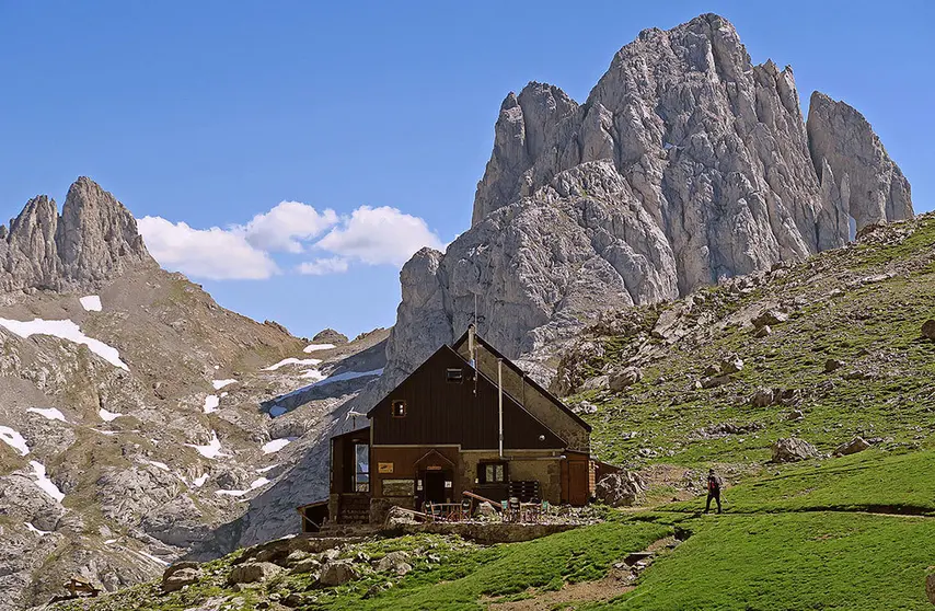 El refugio de Collado Jermoso en Picos de Europa