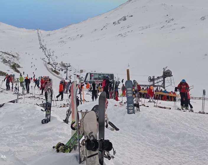 Estación de esquí de San Isidro en León (foto de archivo)