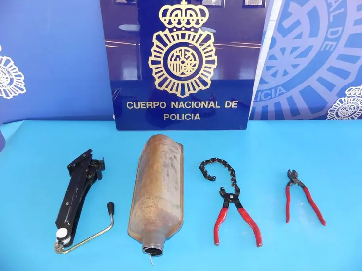 Detenidos por sustracci&oacute;n catalizador Ponferrada