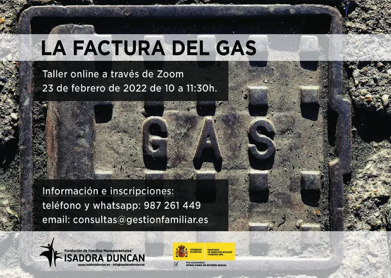 Taller la Factura del Gas en Le&oacute;n