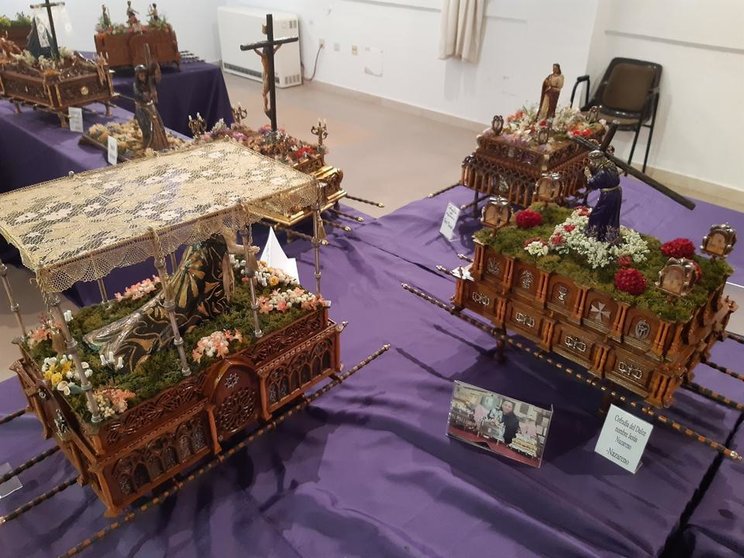 Exposición de tronos de Semana Santa en León