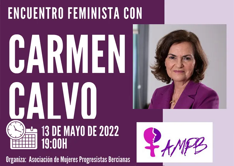 CARMEN CALVO en Ponferrada