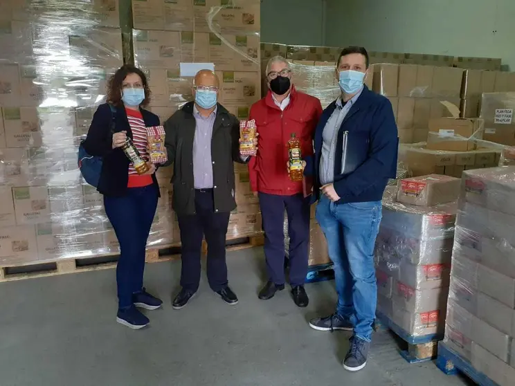 Reparto alimentos Le&oacute;n
