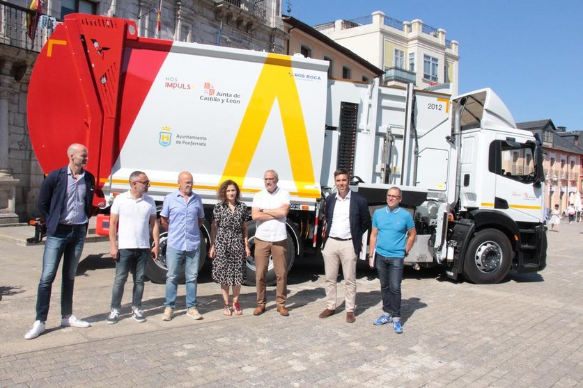 Nuevo Camión de recogida de residuos en Ponferrada