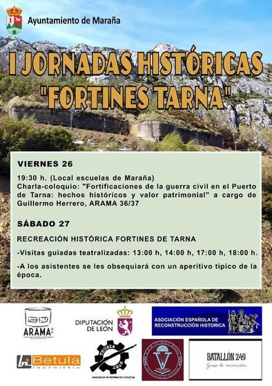 Cartel de las Jornadas Históricas "Fortines de Tarna"