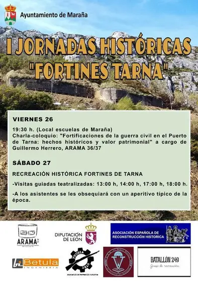 Cartel de las Jornadas Hist&oacute;ricas "Fortines de Tarna"
