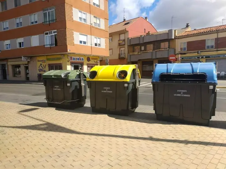 Contenedores de San Andr&eacute;s del Rabanedo