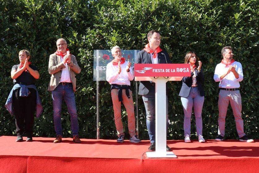Fiesta de la Rosa del PSOE de León en Ponferrada