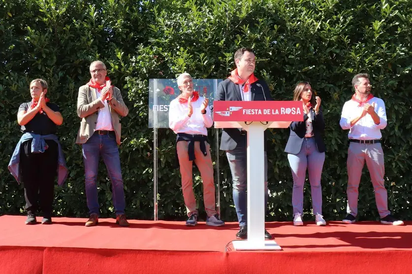 Fiesta de la Rosa del PSOE de Le&oacute;n en Ponferrada