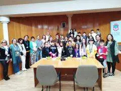 Alumnos Erasmus en el colegio Trepalio de San Andr&eacute;s del Rabanedo