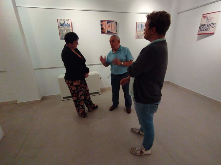 Exposición de José Cabañas en la Casa de Cultura de Pinilla
