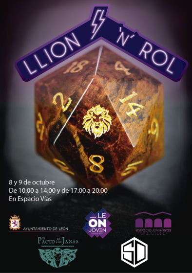 Cartel Jornadas Llion &lsquo;N' Rol. Asociaci&oacute;n Pacto de las Janas