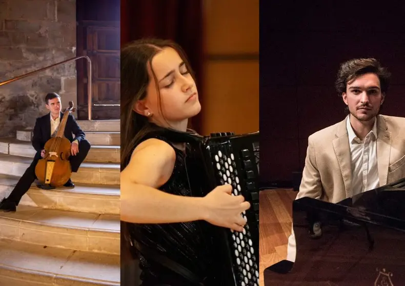 Miguel Bonal, Marta Cubas y Tom&aacute;s Oca&ntilde;a en concierto el 15 de octubre