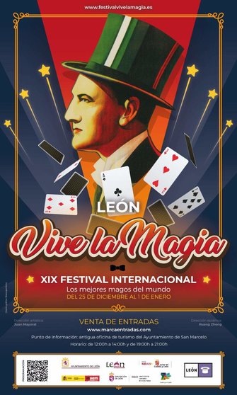 Cartel del Festival 'Vive la Magia'