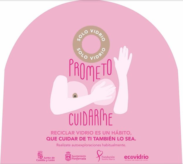 Campaña "Recicla vidrio por ellas" en Ponferrada