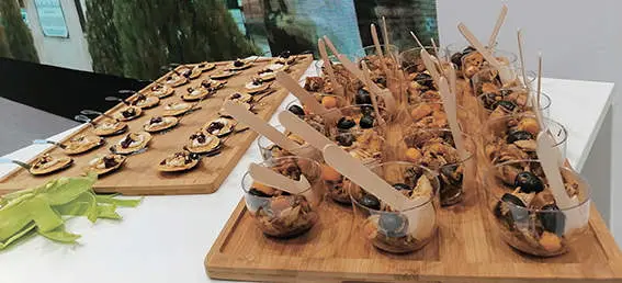 Degustaci&oacute;n de &ldquo;ENSALADA DE PUERROS&rdquo; por gentileza
del Centro de Iniciativas de Sahag&uacute;n C.I.T (carpa exterior degustaciones).
