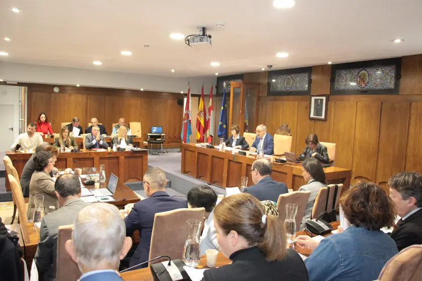 Pleno en el Ayuntamiento de Ponferrada