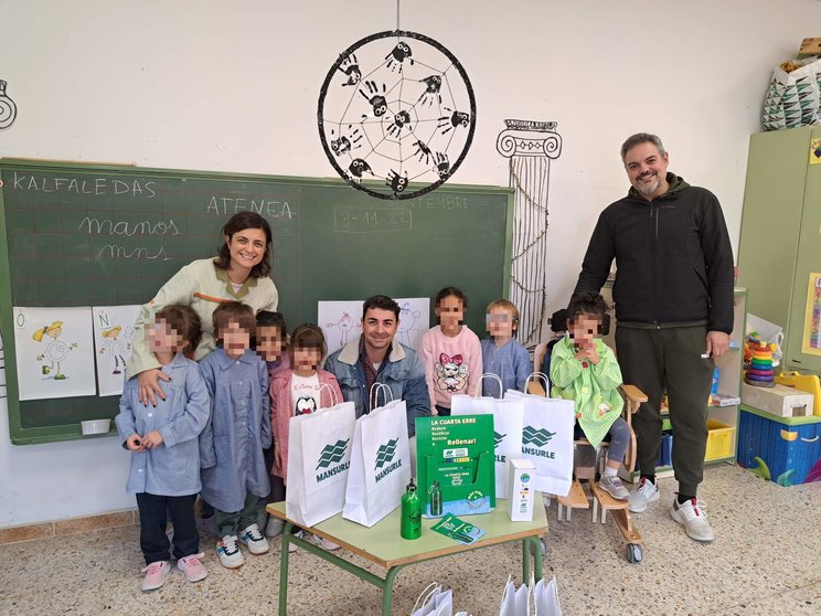 Campaña la CUARTA R en el Colegio Algadefe de León
