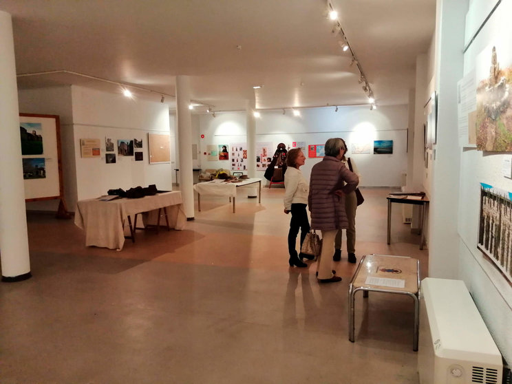 Exposición sobre el Camino Künig en la Casa de Cultura de Pinilla