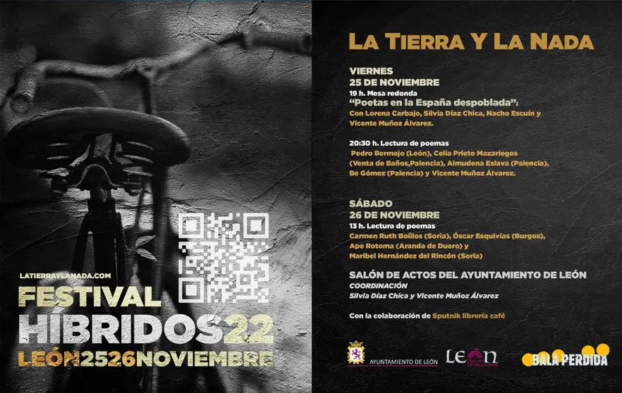 Cartel del festival H&iacute;bridos 2022
