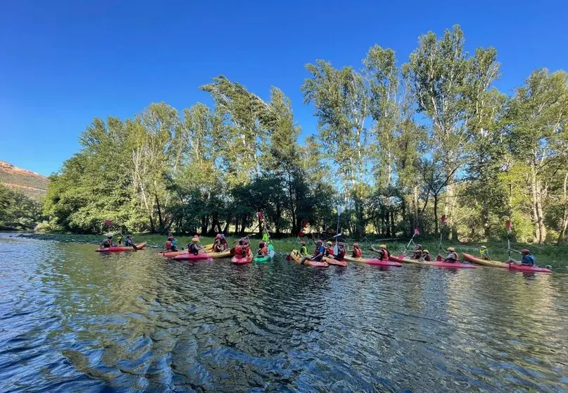Actividad de pirag&uuml;ismo en la provincia