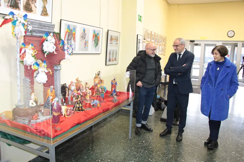 Inauguraci&oacute;n del Bel&eacute;n "Brindis"