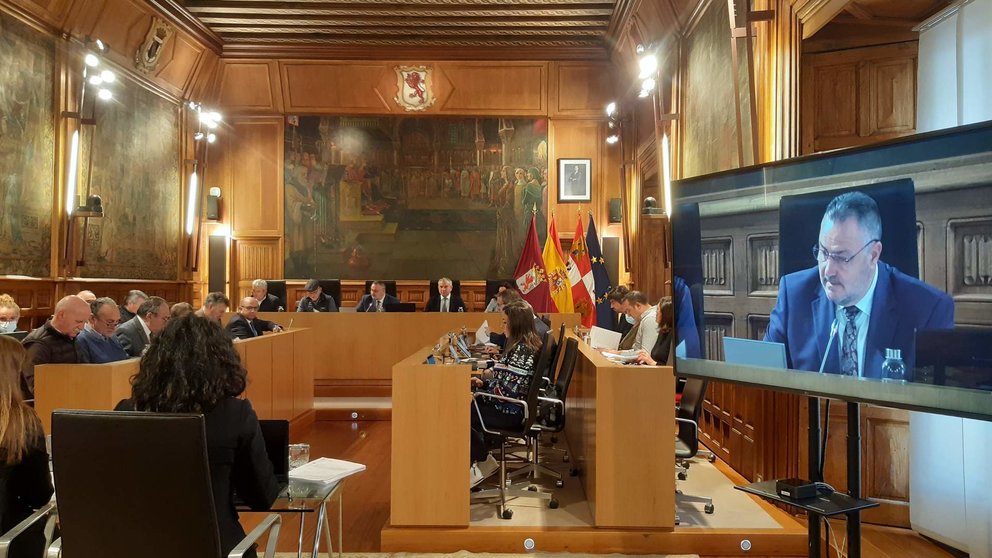 Pleno de la Diputación provincial