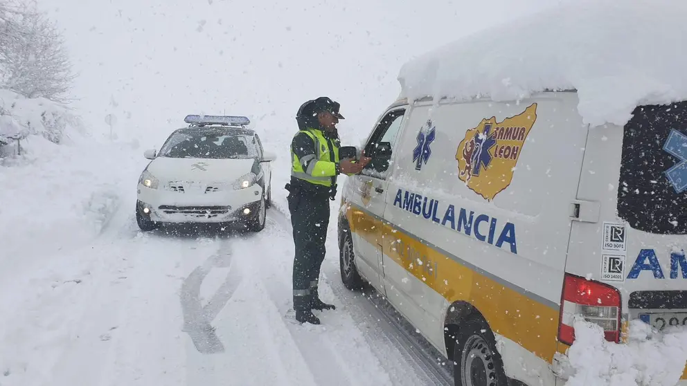 Foto nieve archivo