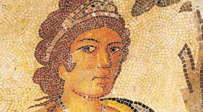 Museo de Le&oacute;n, mosaico romano