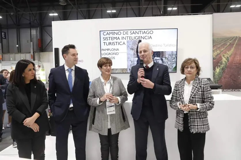 Presentaci&oacute;n en Fitur del En la presentaci&oacute;n del proyecto