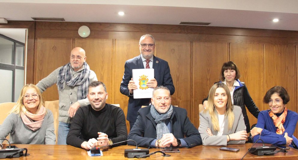 El equipo de gobierno del Ayuntamiento de Ponferrada presenta los presupuestos municipales para 2023