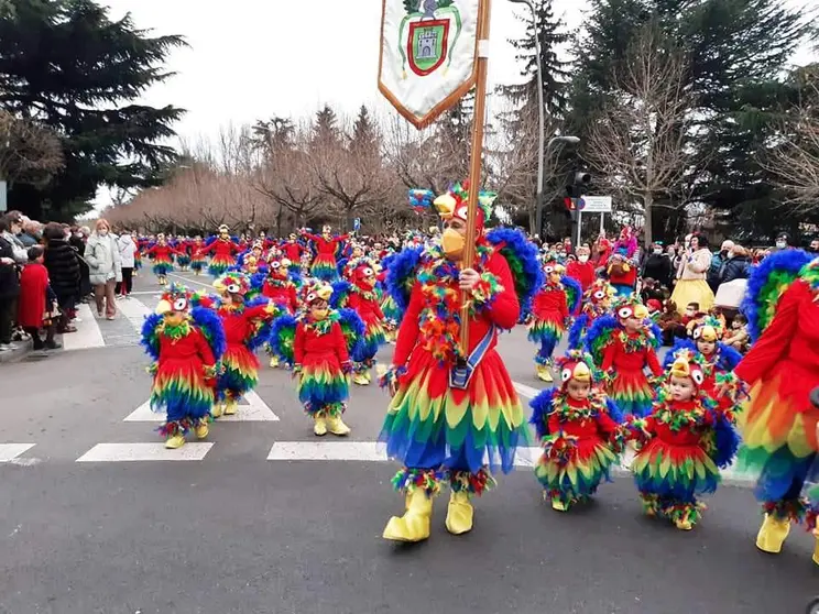 Cabalgata del Carnaval de Le&oacute;n (foto de archivo)